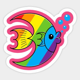 LBGT Moonfish Sticker